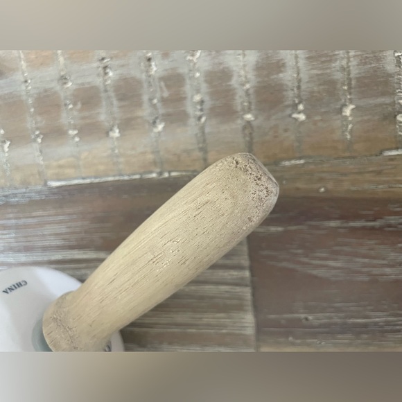 Retired Pioneer Woman “Fall Flowers” Autumn Harvest Ceramic Rolling Pin Rare - Picture 5 of 7